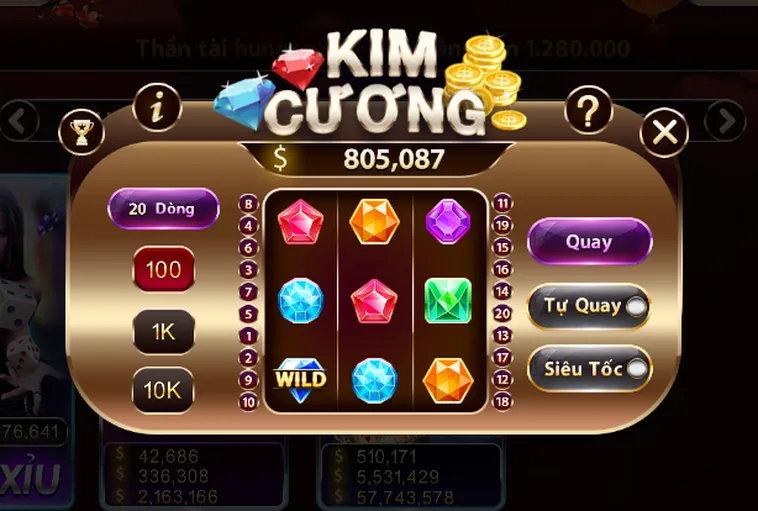 Khám Phá Nổ Hũ Kim Cương K8CC Thắng Lớn Mỗi Ngày